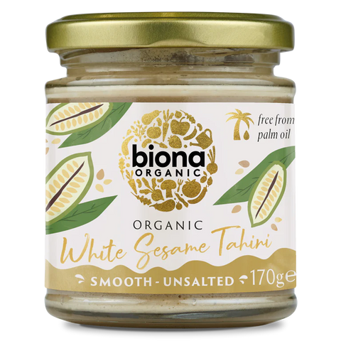 Biona Organic white Tahini no salt 170g