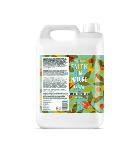 Faith in nature Hand + Body Lotion/moisturiser per 100g