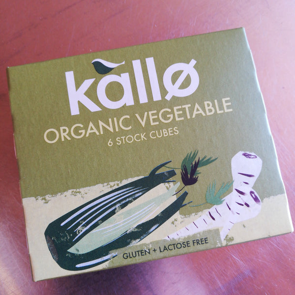 Kallo Organic Vegetable Stock Cubes BBE:03/26