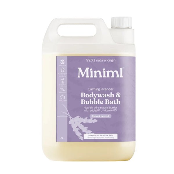 Miniml Bodywash + Bubblebath per 100g