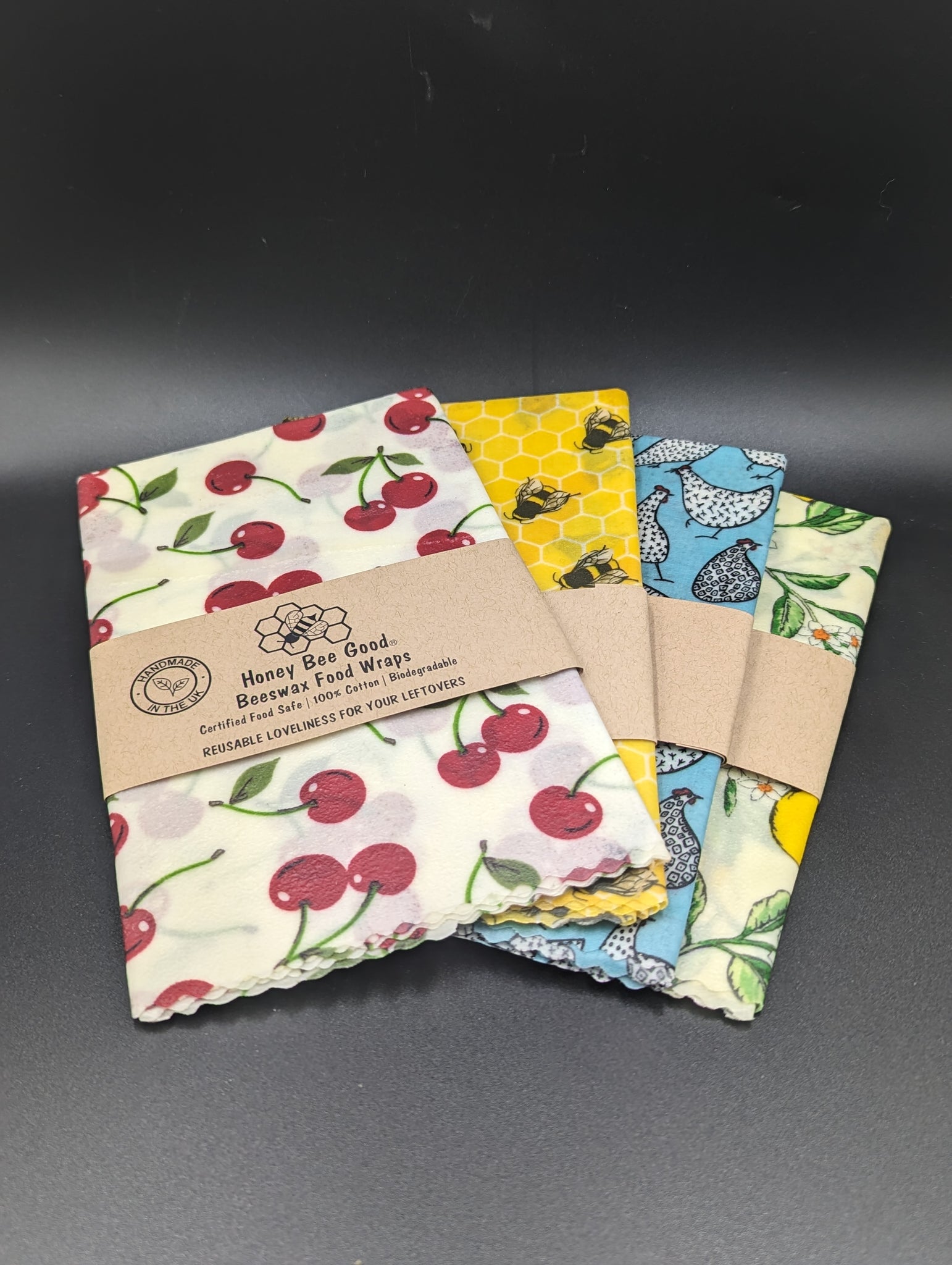 Honey Bee Good Extra Large Bread beeswax wrap