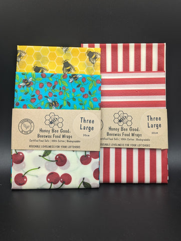 Honey Bee Good Large beeswax wrap