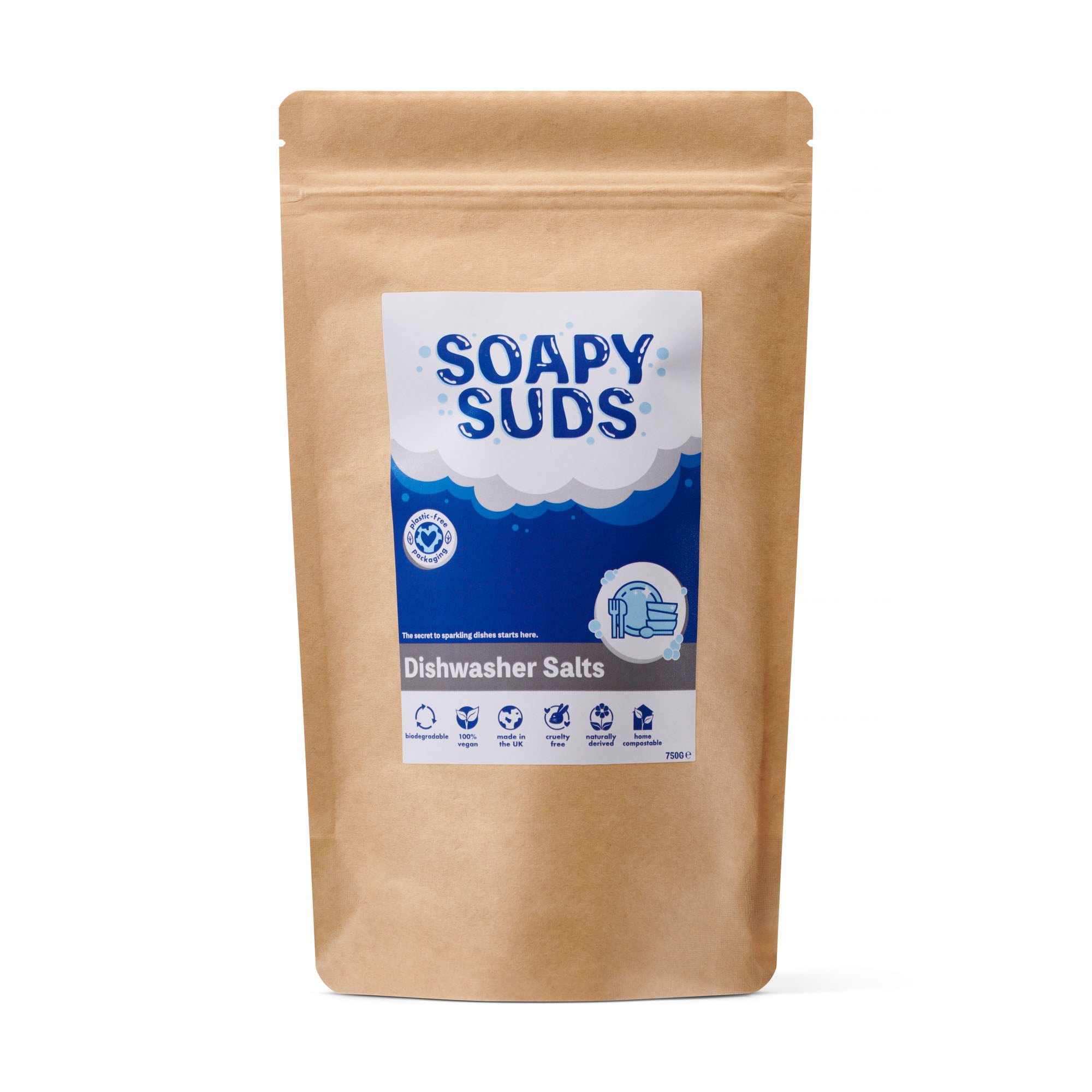 Soapy Suds Dishwasher Salt 750g bag