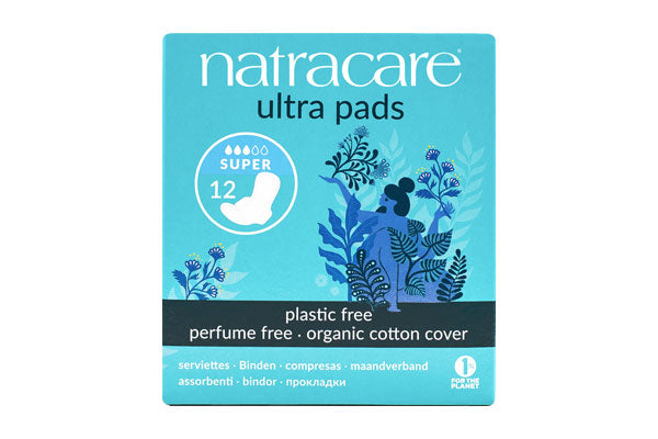 Natracare ultra pads Super 12 pack