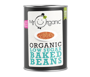 Mr Organic Low Sugar Baked Beans 400g