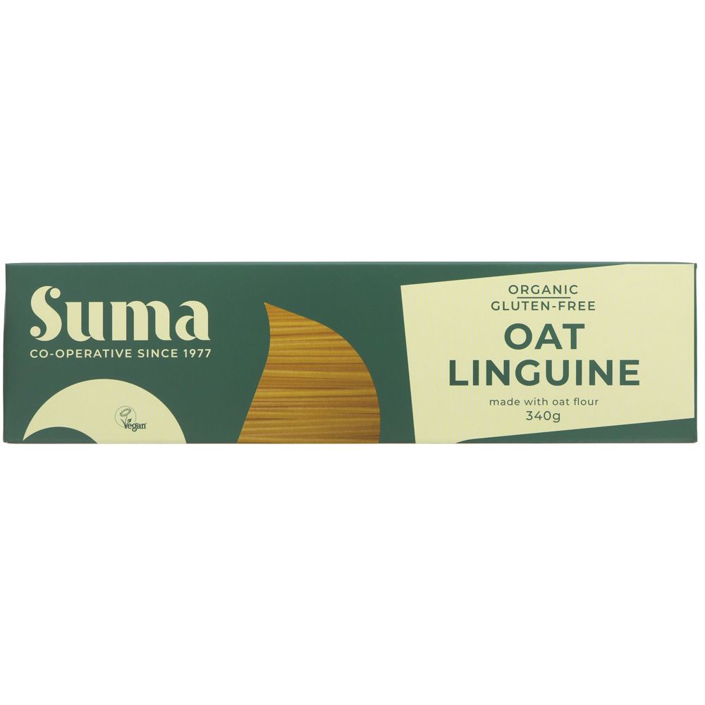 Suma Oat Linguine organic gluten-free 340g BBE:02/11/2026