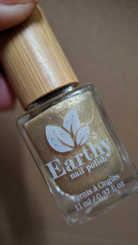 Earthy nail polish Freyja (Gold)11ml