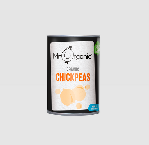 Mr Organic Organic Chickpeas 400g can