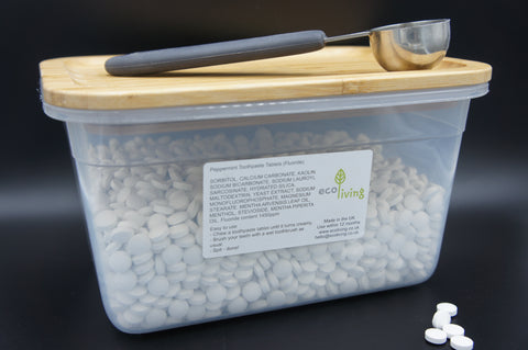 EcoLiving loose toothpaste tablets per tablet