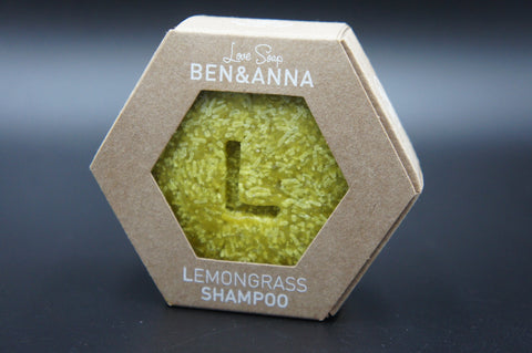 Love Soap Ben & Anna Lemongrass Shampoo 60g