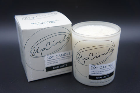 Upcircle Soy Chai Spiced Candle