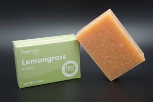 Friendly Lemongrass & Hemp Soap 95g
