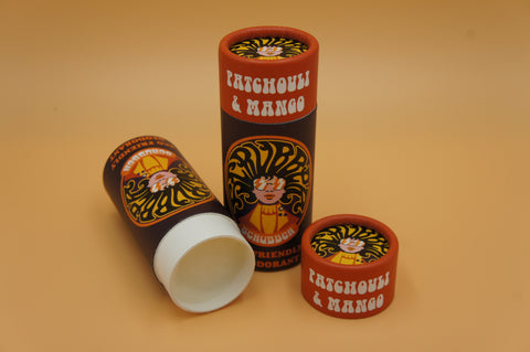 Scrubbers Patchouli & Mango natural deodorant Stick 85g