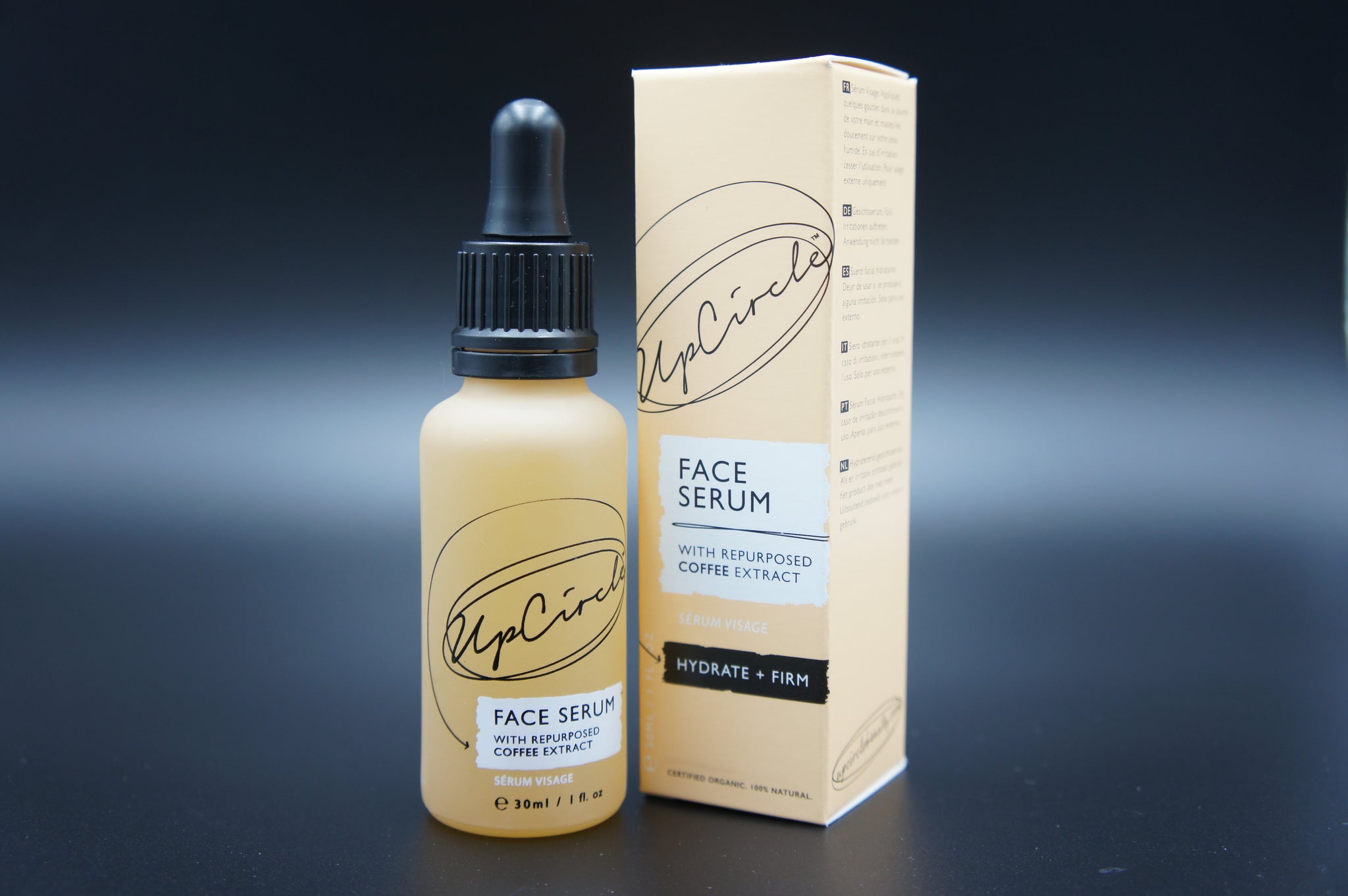 UpCircle Organic Face Serum With Coffee Oil 30ml